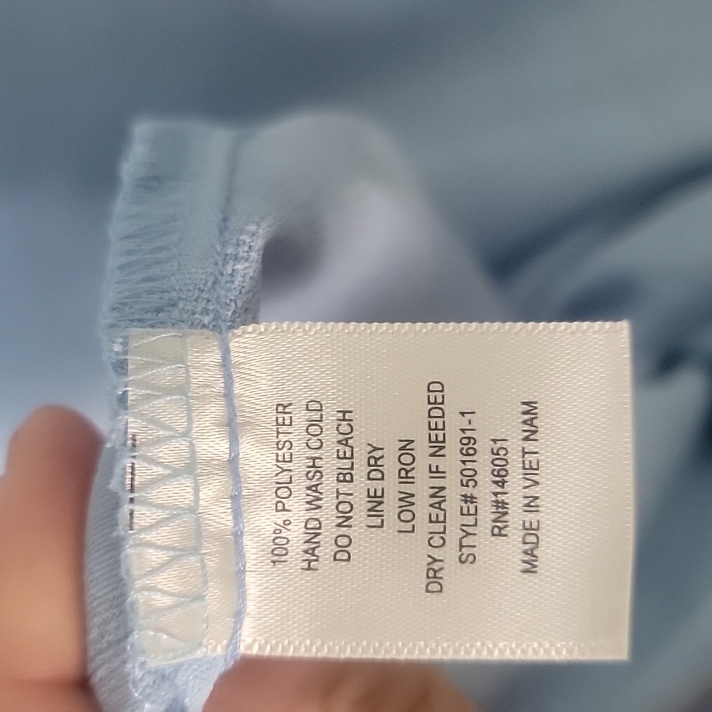 Monteau Light Blue Midi Shirt Dress - Picture 4 of 4